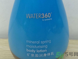 屈臣氏WATER360°礦泉盈潤身體乳怎么樣?