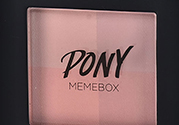 pony四色腮紅色號(hào) pony memebox四色腮紅試色