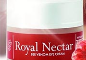 royal nectar皇家花蜜蜂毒眼霜怎么用？