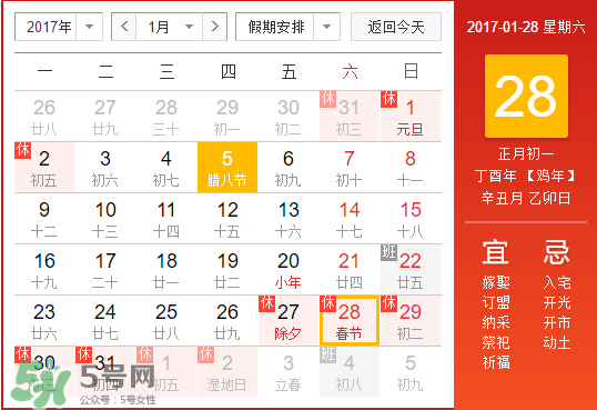 2017年春節(jié)多少度？2017年春節(jié)會(huì)下雨嗎？