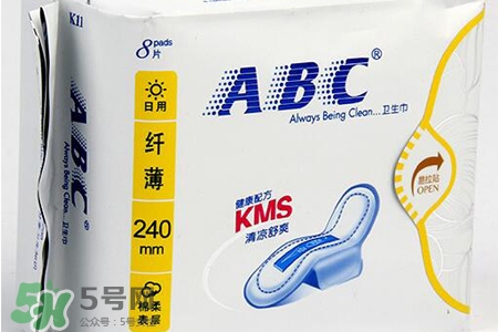 abc衛(wèi)生巾上面的藍芯有什么作用？abc衛(wèi)生巾上藍條的作用