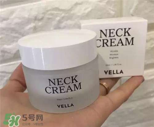 vella頸霜有效嗎？vella頸霜有用嗎？