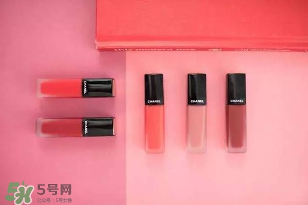 Chanel啞光唇釉 Chanel啞光唇釉試色