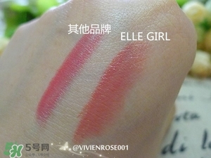 ellegirl愛(ài)爾甜心口紅怎么樣？ellegirl口紅色號(hào)試色