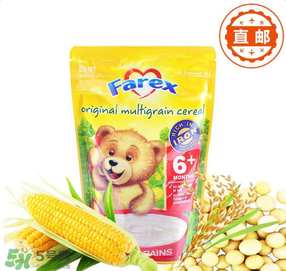 farex米粉分段介紹 farex米粉分幾段？