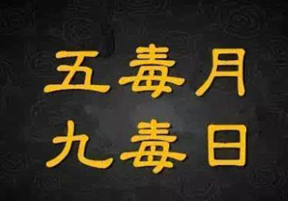 九毒日是哪幾天？2017年九毒日是哪幾天？