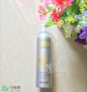 recipe水晶防曬噴霧怎么用?recipe水晶防曬噴霧使用方法