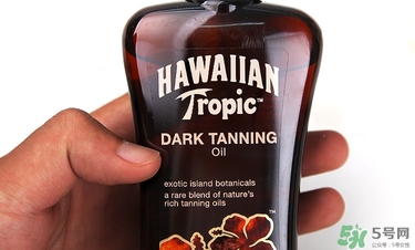 hawaiian tropic夏威夷美黑油黑鬼油怎么用？