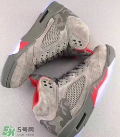 air jordan 5 camo配色正品多少錢？喬丹5代camo配色發(fā)售價格