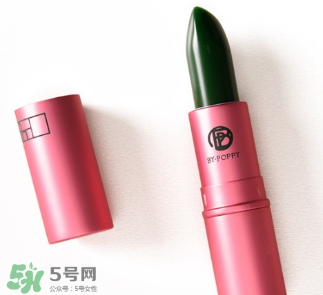 lipstick queen青蛙王子口紅試色 lipstick queen綠色口紅試色圖