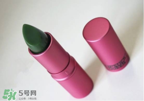 lipstick queen青蛙王子口紅試色 lipstick queen綠色口紅試色圖