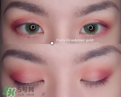 huda beauty眼影怎么畫？huda beauty眼影盤教程