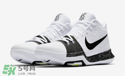 nike kyrie 3黑白配色多少錢？耐克歐文3代黑白配色專柜價格