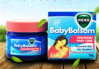 Vicks Baby Balsam通鼻膏使用方法_說明書