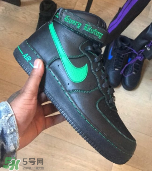 vlone與nike air force 1high聯(lián)名款運(yùn)動(dòng)鞋配色有哪幾種？