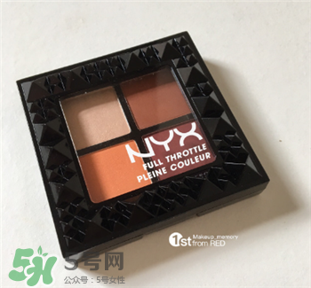 NYX鉚釘盤日常妝容教程 NYX color riot眼影盤教程