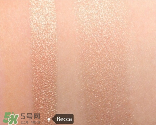 becca champagne pop高光怎么樣_色號試色_多少錢