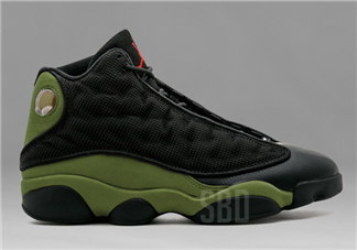 air jordan 13 olive多少錢？aj13橄欖綠配色專柜價格