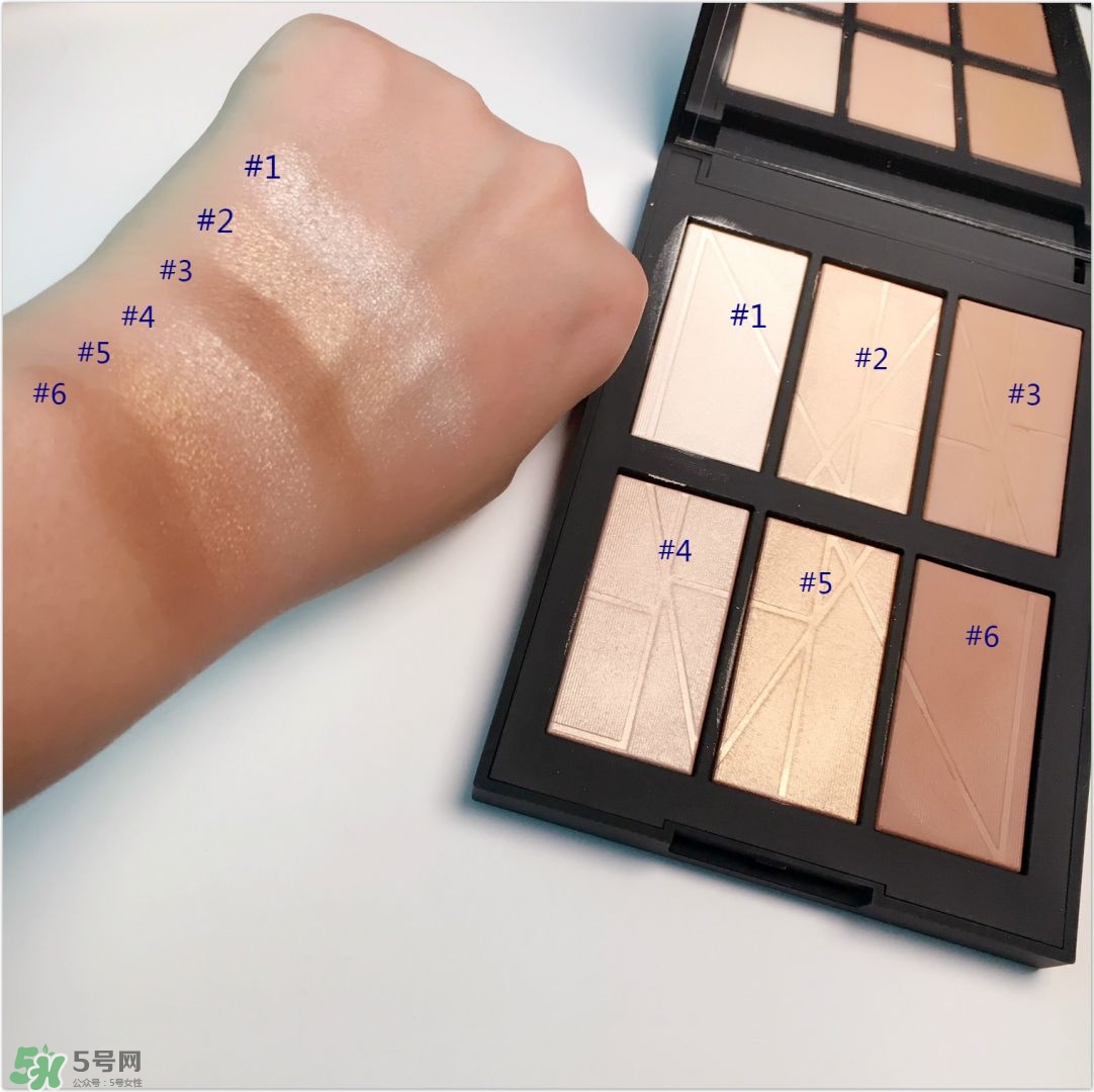 nars2017七夕情人節(jié)限量禮盒色號(hào)_試色圖