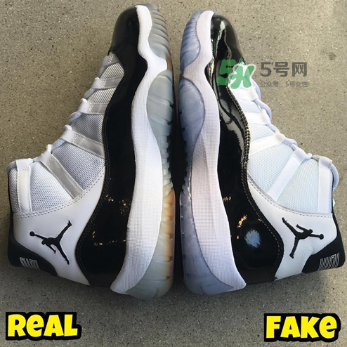 air jordan 11 concord真假怎么看？aj 11 concord真假鑒定