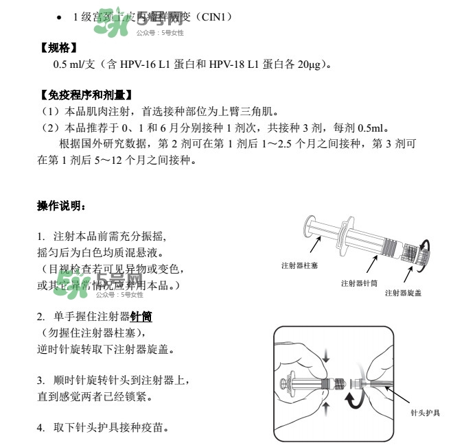 希瑞適要打幾針？希瑞適說明書介紹