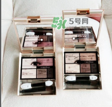 Maquillage心機(jī)眼影試色  Maquillage心機(jī)五色眼影怎么樣？