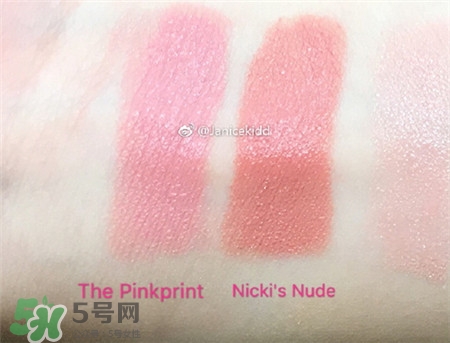 mac nicki minaj唇膏色號_mac nicki minaj唇膏試色圖