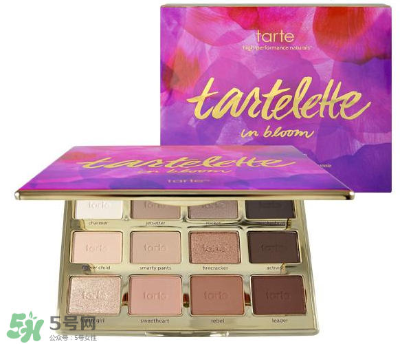 Tartelette in bloom眼影盤怎么樣？Tartelette in bloom眼影盤試色