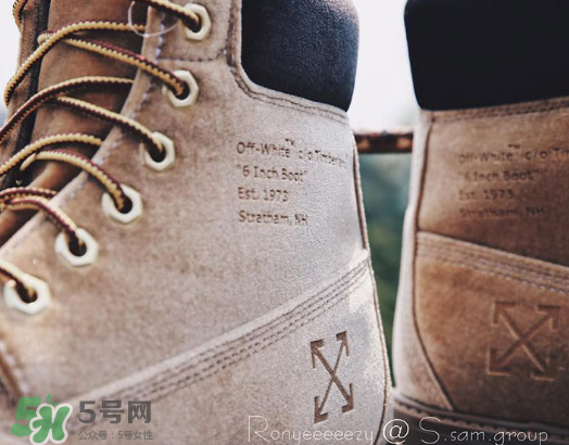 off white與timberland聯(lián)名6英寸大黃靴實(shí)物什么樣？