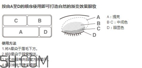 muji無印良品眼影怎么用？無印良品眼影試色