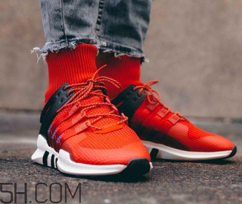 adidas eqt support adv中筒襪套款上腳效果怎么樣？