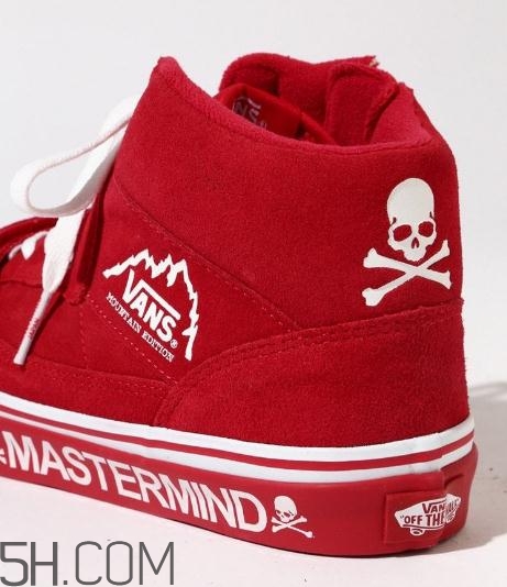 mastermind japan與vans紅色骷髏聯(lián)名發(fā)售時間_多少錢？