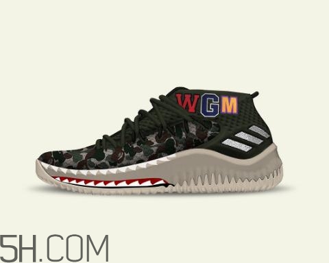 bape與adidas dame 4聯(lián)名發(fā)售時(shí)間_諜照曝光