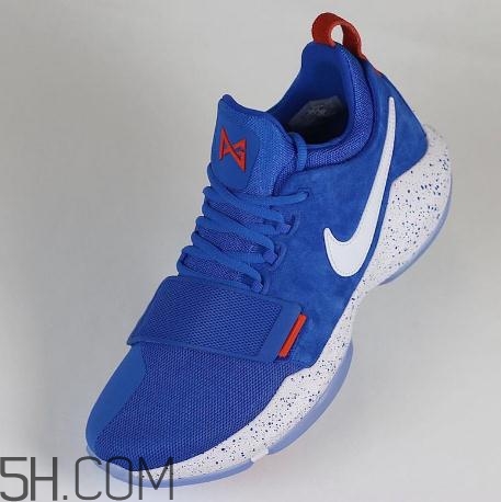 nike pg1 blue suede實物什么樣？