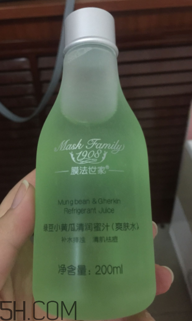 膜法世家綠豆小黃瓜蜜汁爽膚水怎么樣_好用嗎