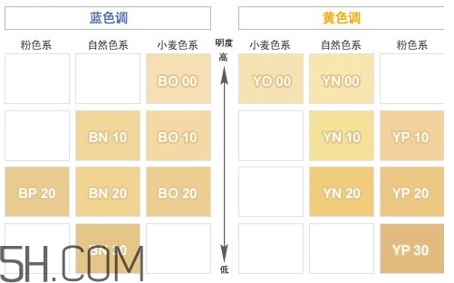 粉底液粉調黃調怎么選 粉底液黃調和粉調差別