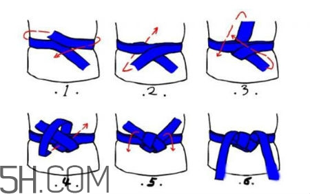 跆拳道腰帶怎么系？怎么看跆拳道等級高低？