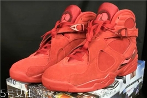 air jordan 8 valentines day情人節(jié)限定款發(fā)售時間_實物細(xì)節(jié)