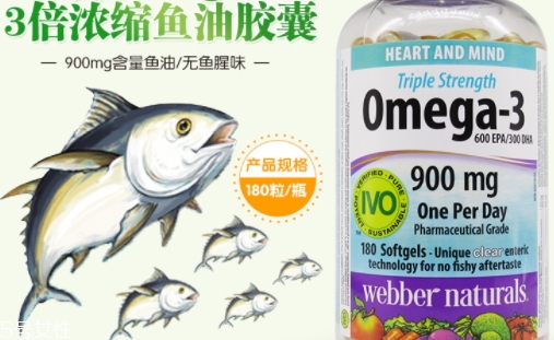 webber naturals魚油怎么吃？3倍濃縮深海魚油