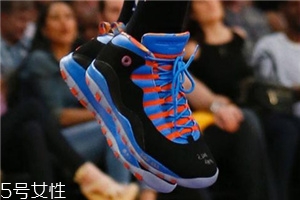 air jordan 10 okc威少專(zhuān)屬雷霆客場(chǎng)配色什么時(shí)候發(fā)售？