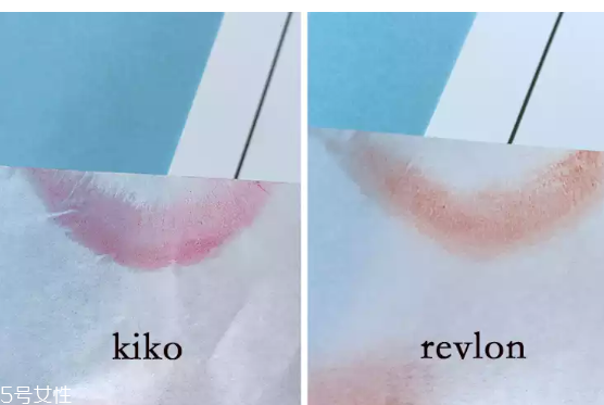 kiko和revlon口紅哪個(gè)好 kiko和revlon口紅對(duì)比測(cè)試