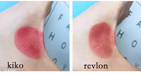 kiko和revlon口紅哪個(gè)好 kiko和revlon口紅對(duì)比測(cè)試