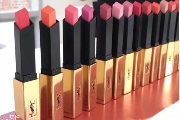 ysl2018新款口紅怎么樣 ysl2018細管啞光口紅試色