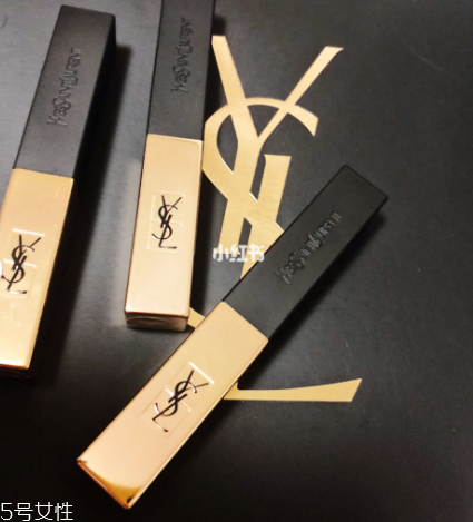 ysl細(xì)管小金條啞光口紅熱門色號(hào) ysl小金條the slim系列