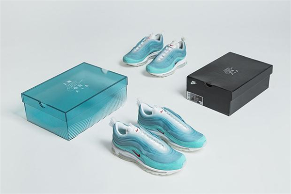 耐克air max 97萬花筒開箱測評 am97萬花筒實物