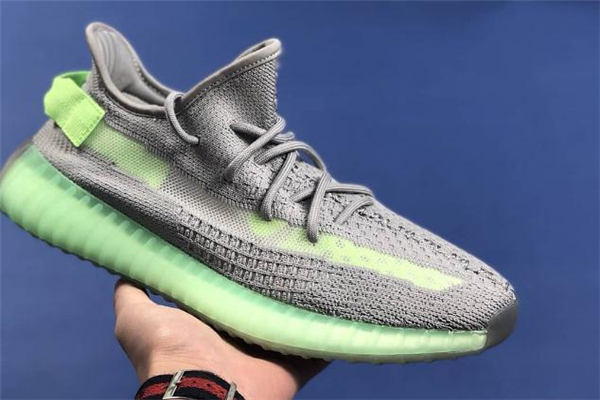 yeezy 350 true form lime實(shí)物諜照 椰子灰綠配色