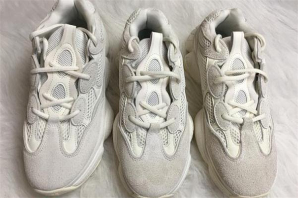 椰子500骨白真假對比 yeezy500骨白真假鑒定